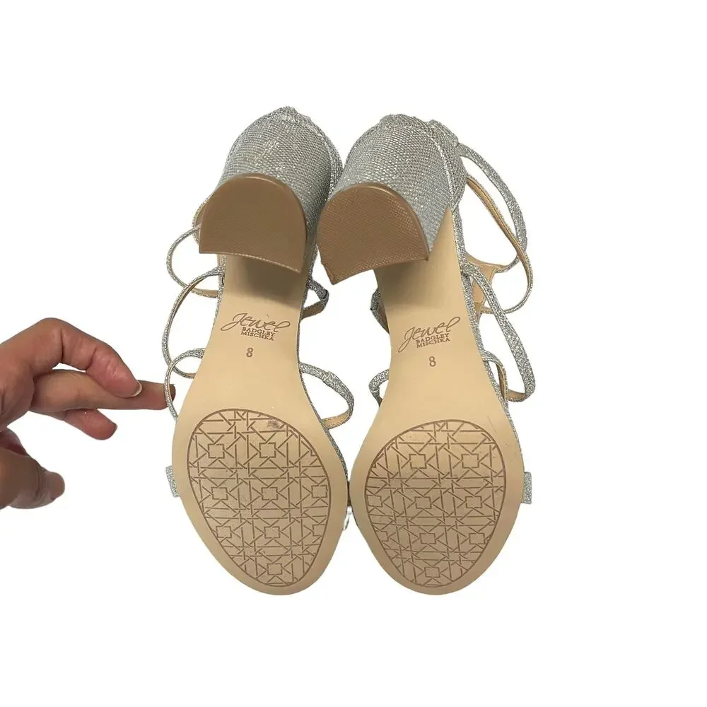 New Jewel Badgley Mischka Devorah‎ Evening Sandals